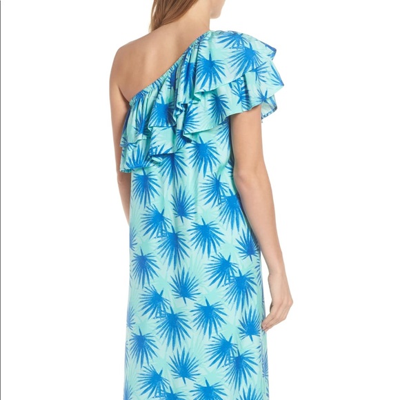 NWT Vineyard Vines one-shoulder dress - Picture 6 of 7